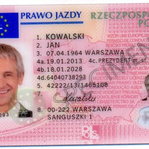Polish driver license