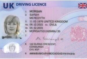 Buy UK driver license online without test
